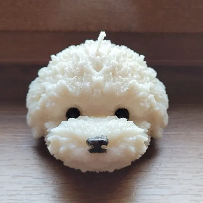Dog Head Candle Soy Wax Dog Head Candle Soy Wax